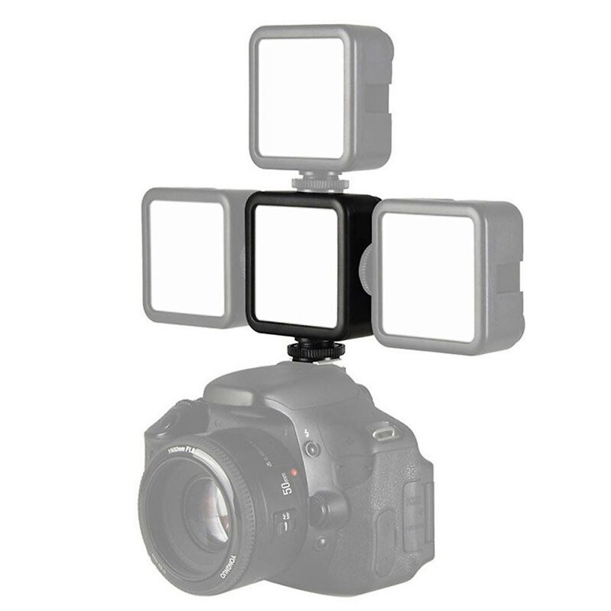 Đèn Led Trợ Sáng Cho Máy Ảnh, Điện thoại Ulanzi VL49 - Hàng Chính Hãng