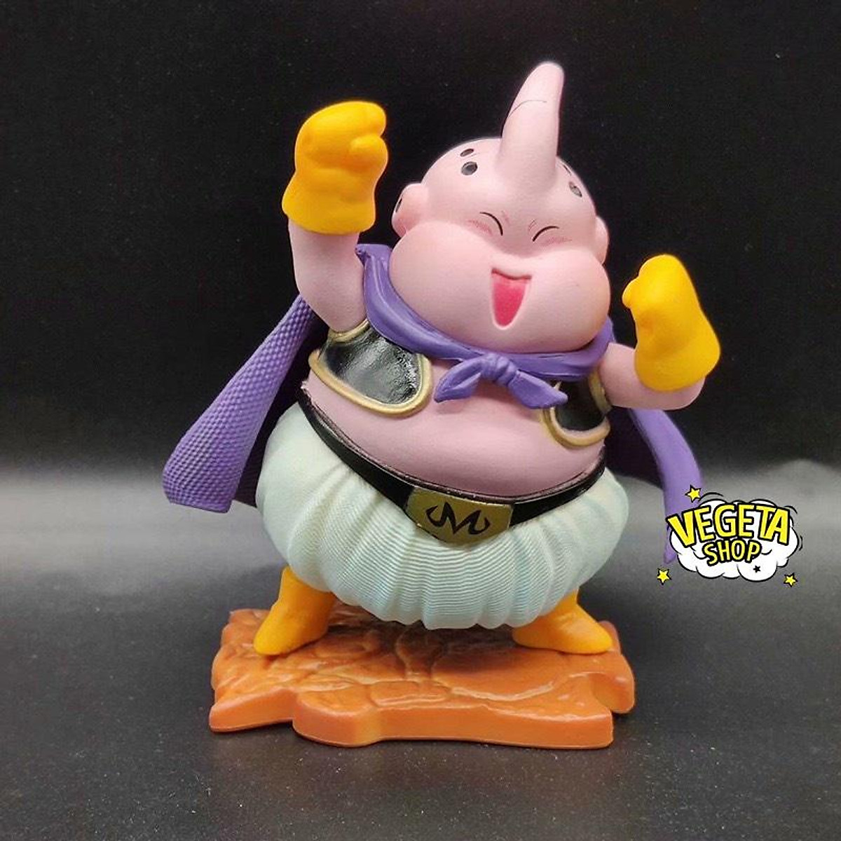 Mô Hình DragonBall Satan lái oto chở Majin buu  Cao 12cm  rộng 95cm   nặng 500gram  Figure DragonBall  Có Hộp màu