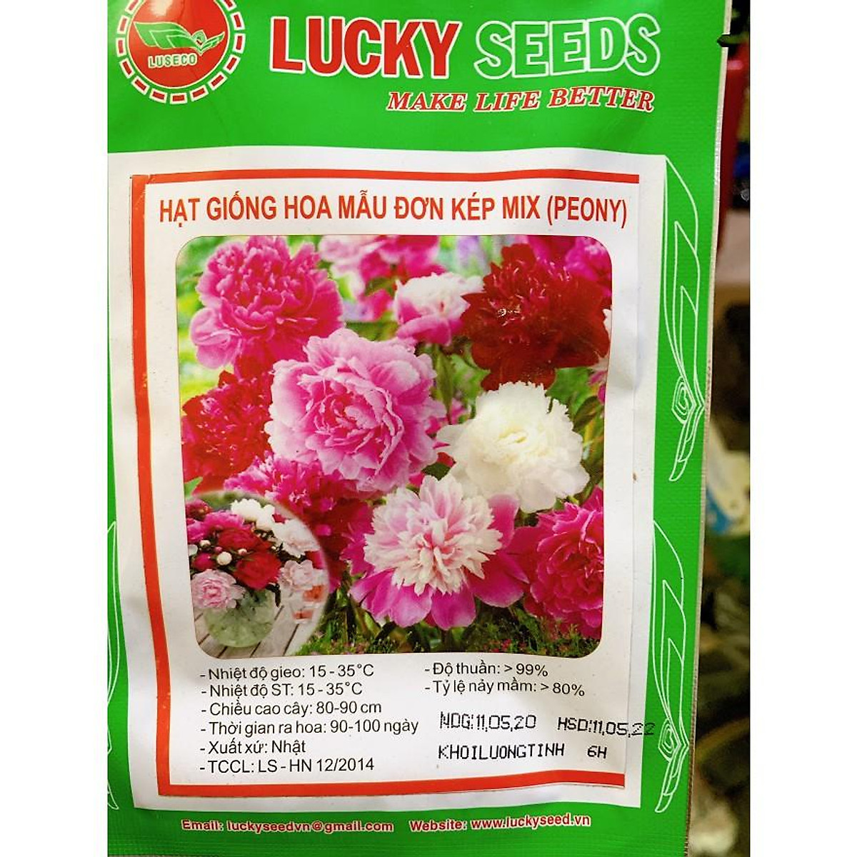 Hạt Giống Hoa Mẫu Đơn Kép Mix Nhiều Màu Nhật Bản - Hạt giống Hạt Giống Hoa Mẫu Đơn Kép Mix Nhiều Màu Nhật Bản - Hạt Giống