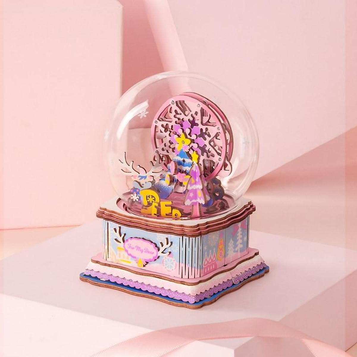 Đồ chơi lắp ráp gỗ 3D Mô hình Hộp nhạc Romantic Carousel AMK62 Mechanical  Music Box  Giá Tiki khuyến mãi 569000đ  Mua ngay  Tư vấn mua sắm   tiêu