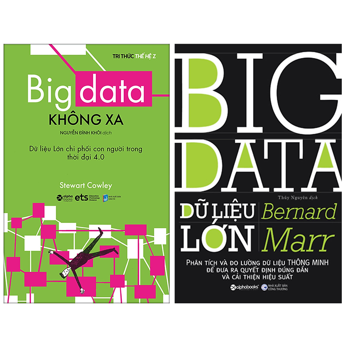 Combo Sách : Big Data Không Xa - Dữ Liệu Lớn Chi Phối Con Người Trong Thời đại 4.0 + Big Data - Dữ Liệu Lớn