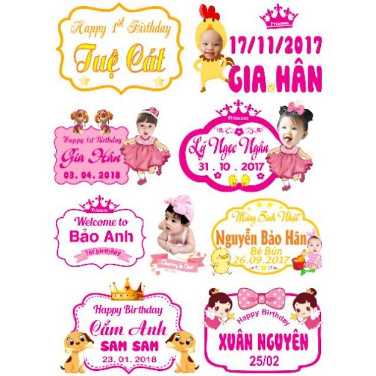 Bảng Tên Sinh Nhật 01  storyadmin