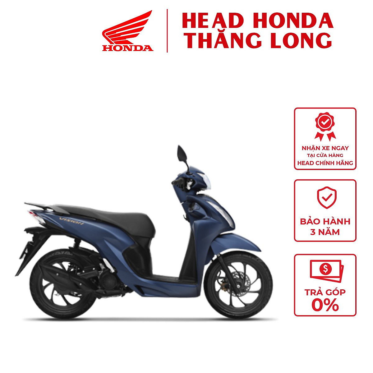 Honda Vision 2021 nâng cấp thiết kế thêm phiên bản và tiện ích giá từ 30  triệu đồng  HEAD HONDA HÓA CẦN THƠ  HÓA TRADING