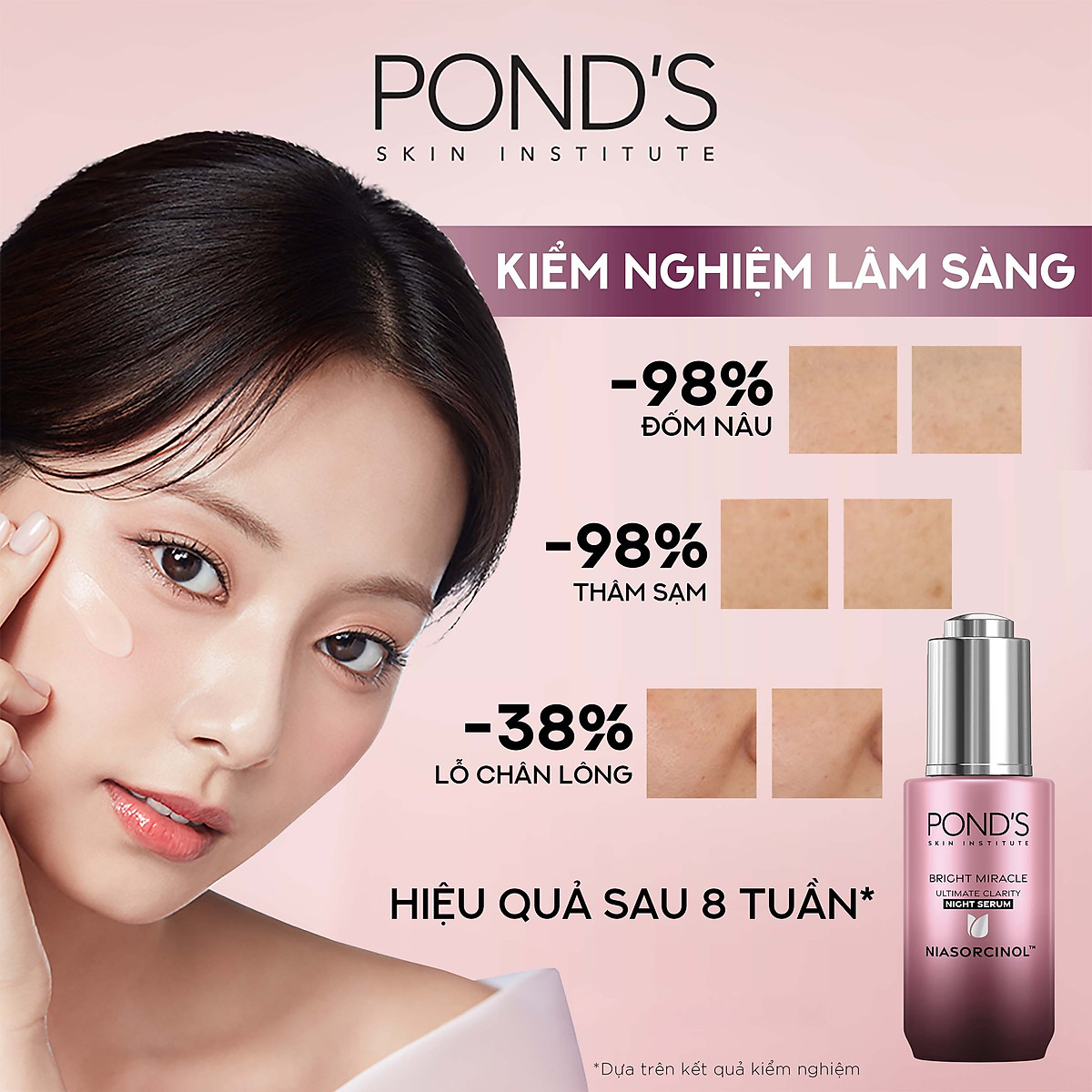 Serum Sáng Đa Tầng Pond'S Bright Miracle Mờ Thâm Sạm