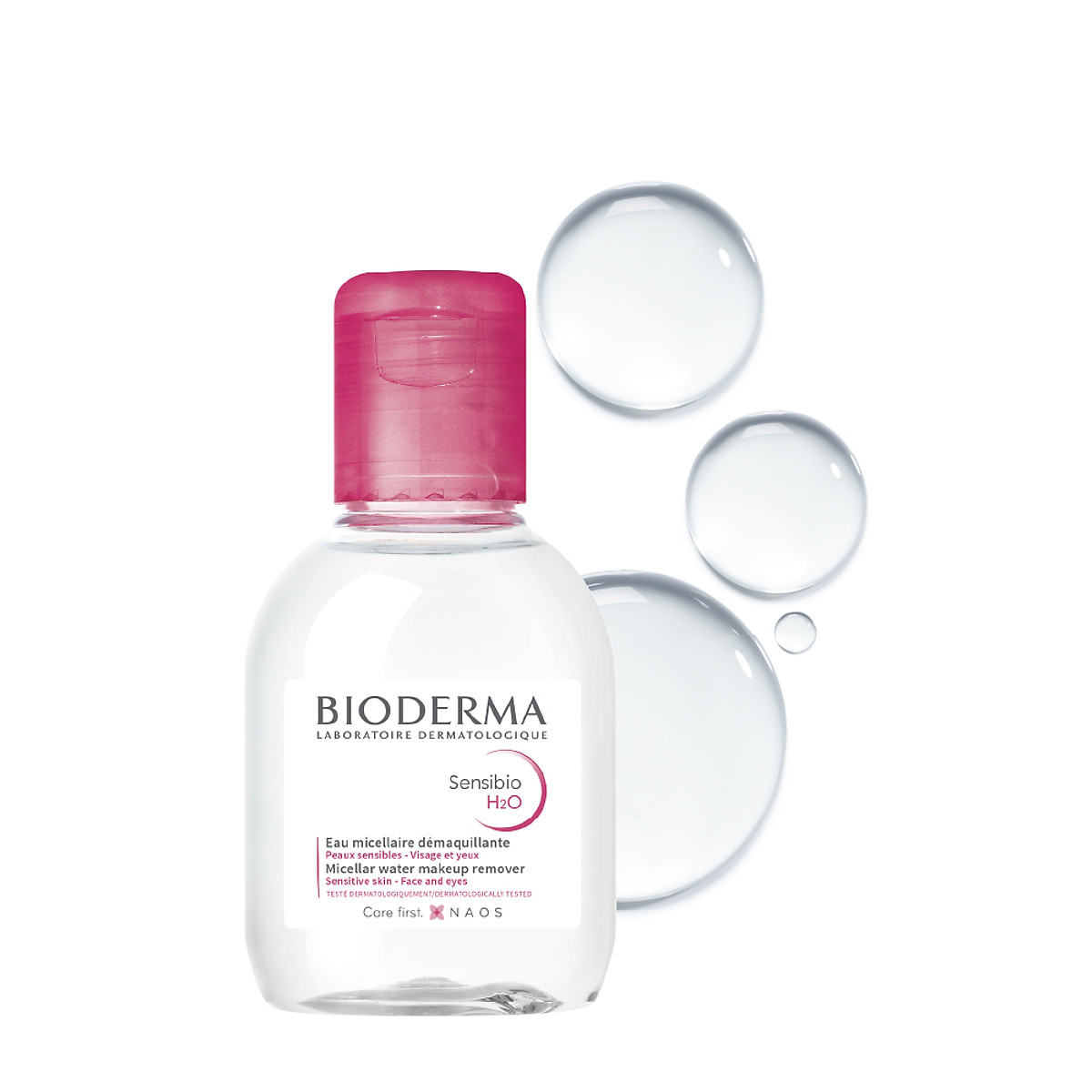 Dung dịch làm sạch và tẩy trang Micellar cho da thường và da nhạy cảm Bioderma Sensibio H2O
