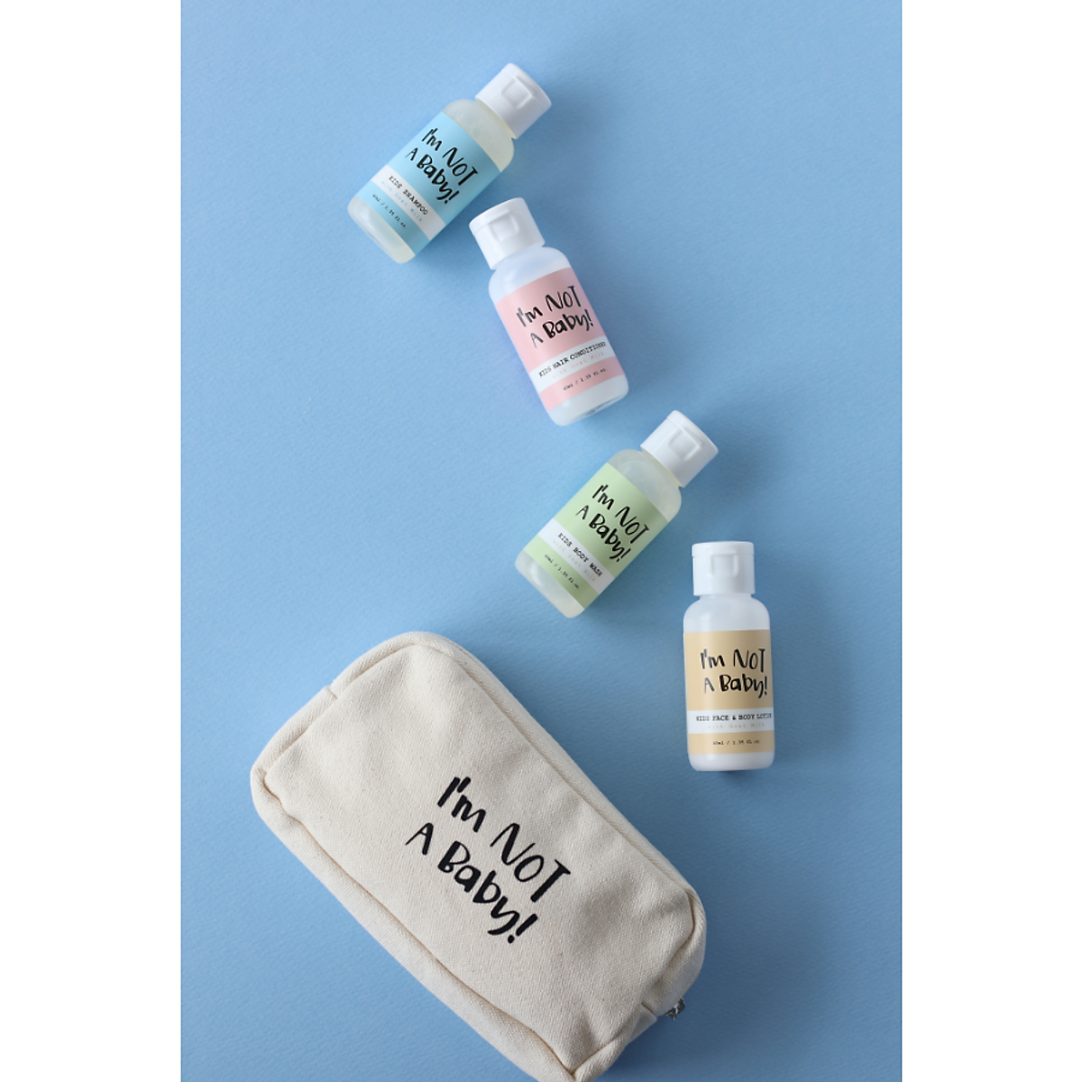 Set 4 mẫu dùng thử sản phẩm dành cho bé I'm Not A Baby