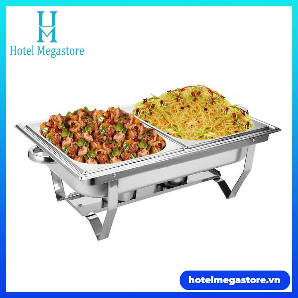 NỒI HÂM NÓNG THỨC ĂN BUFFET CHỮ NHẬT GIÁ RẺ - Nồi các loại