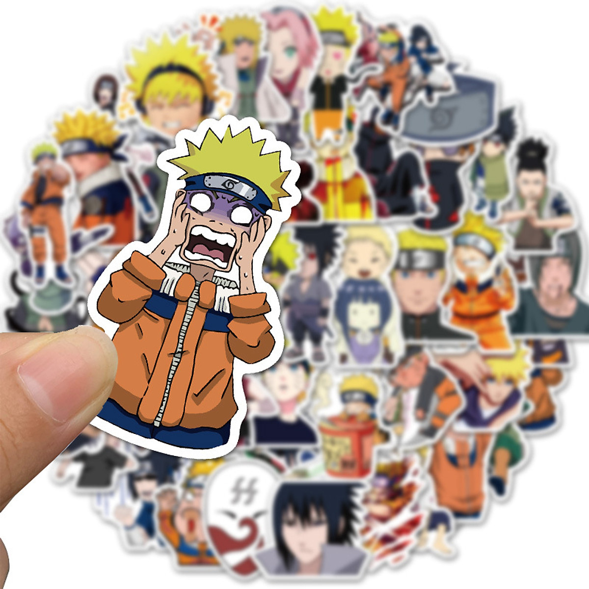 Mua Sticker 50 miếng hình dán Naruto SetB | Tiki
