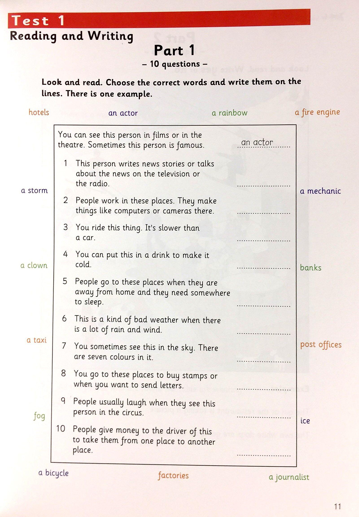 Cambridge Young Learner English Test Flyers 8: Student Book