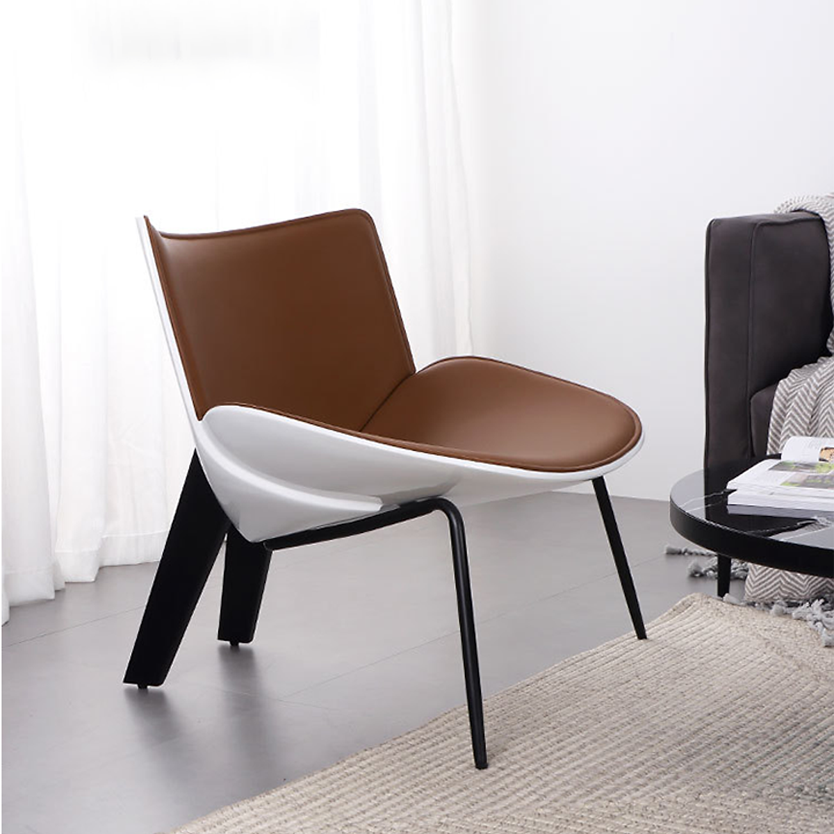 Ghế sofa thư giãn bằng da cao cấp, ghế cafe, ghế ngồi đọc sách ...