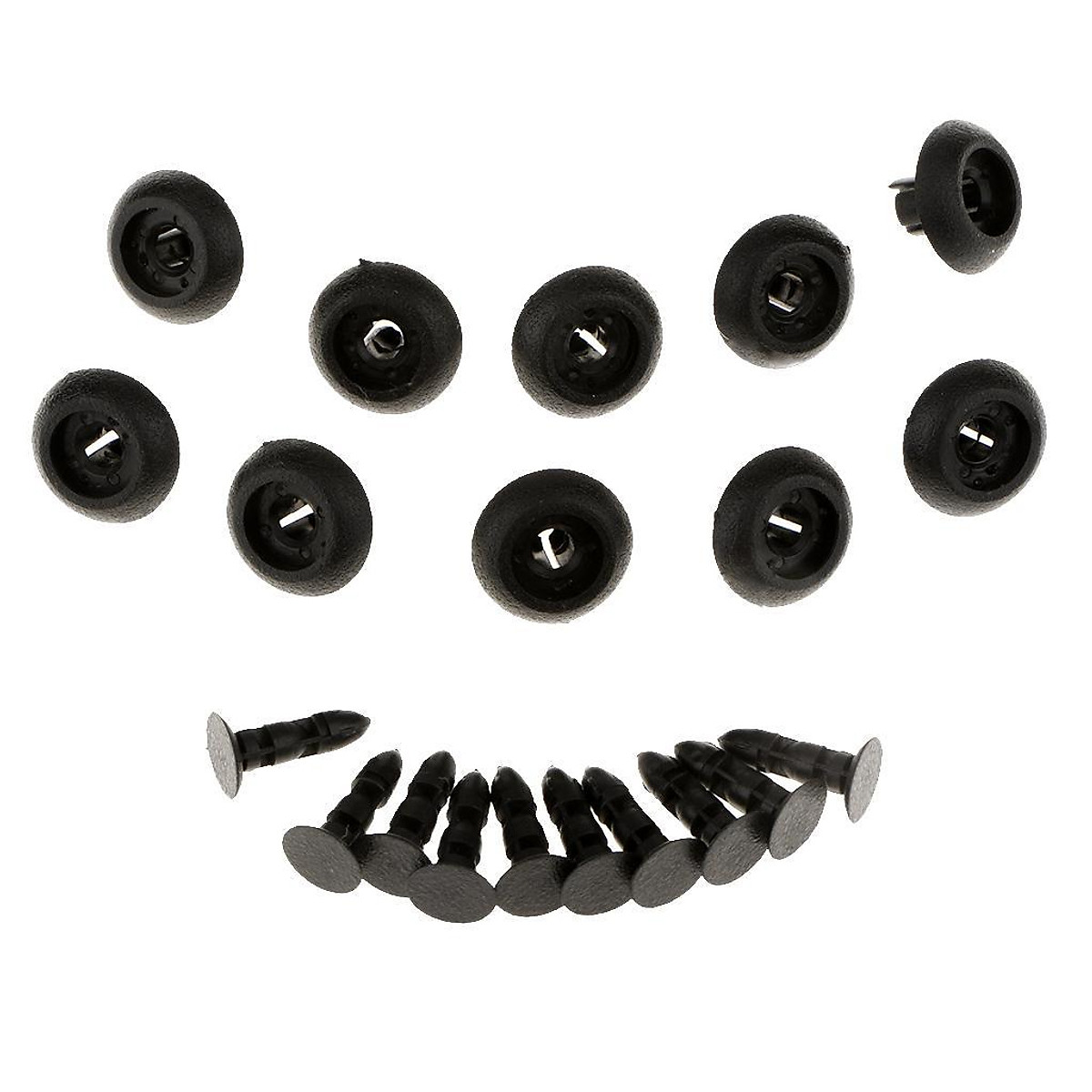 25pack 10 Sets Fender Bumper Rivet Mouldings Trim Push Clips for Toyota