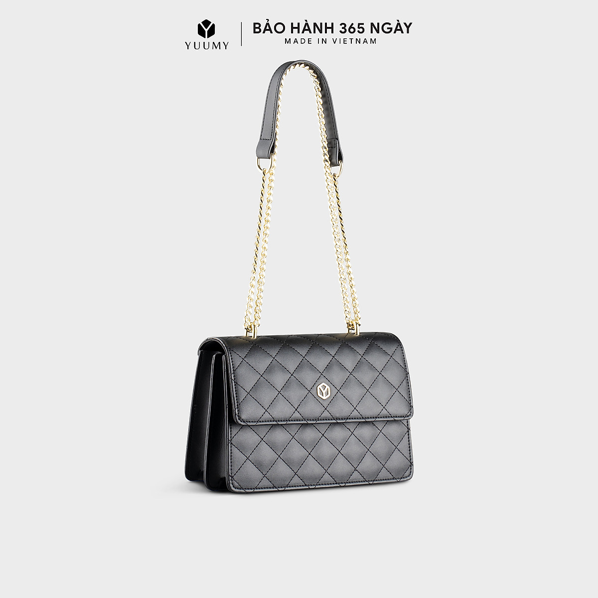 Túi đeo chéo da nữ thiết kế trần trám YUUMY Seasand YN136