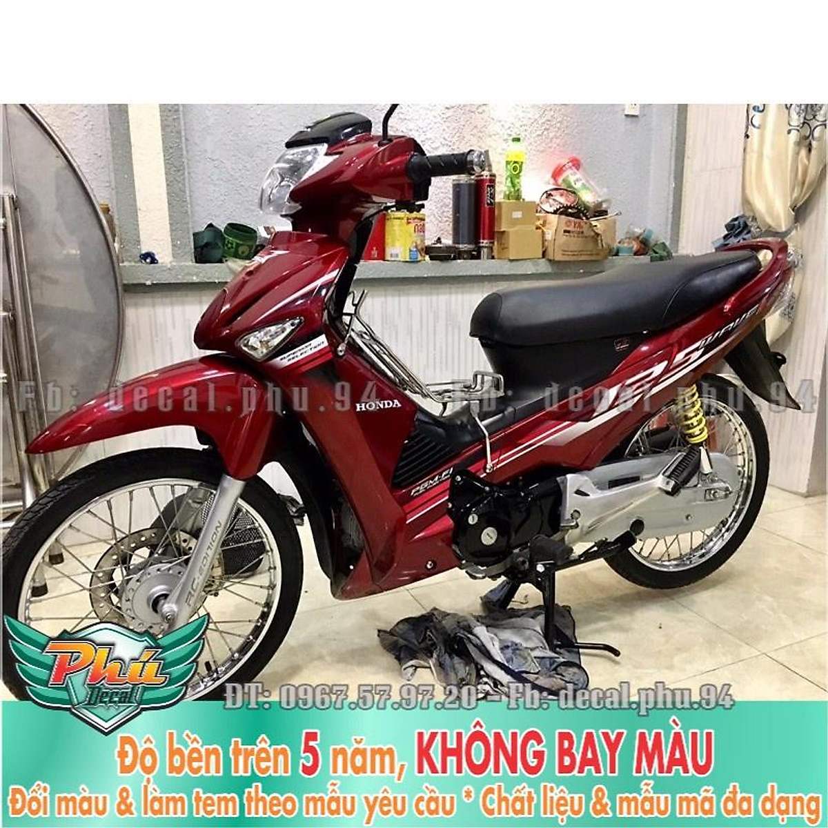 Wave 125i gây mê người xem bằng tông màu của biển  2banhvn