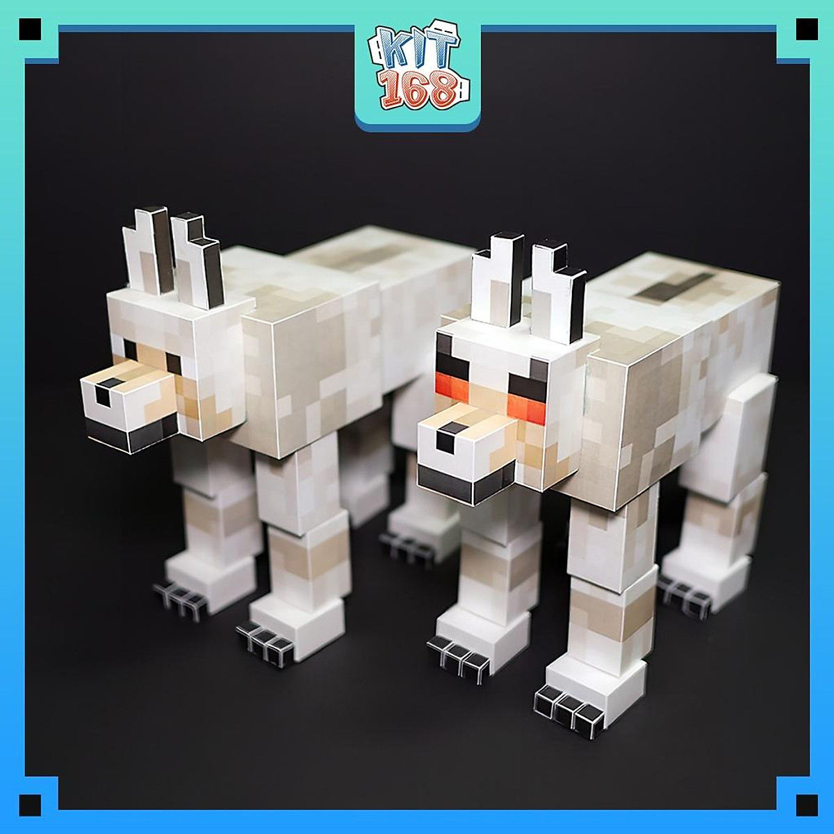 Mô hình giấy Baby Ghast  Minecraft  Mô hình giấy