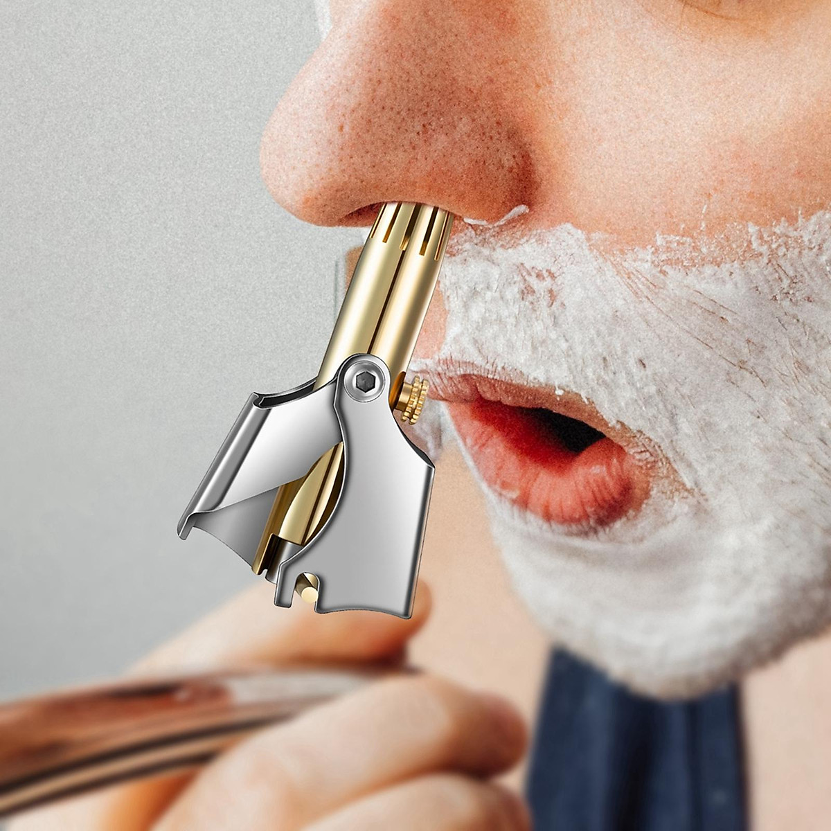 Mua Manual Nose Trimmer No Batteries Razor Nasal Shaver Ear Hair Cutter tại Magideal Mua Manual Nose Trimmer No Batteries Razor Nasal Shaver Ear Hair Cutter tại Magideal