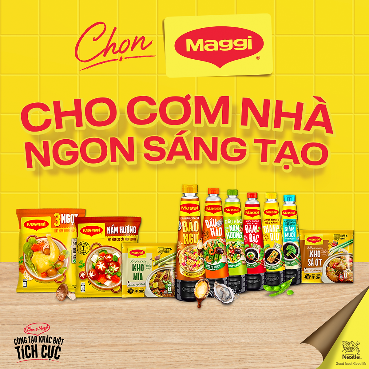 Hộp 10 gói Xốt gia vị nền Maggi Kho sả ớt