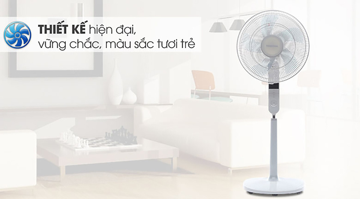 Quạt Đứng Toshiba F- LSA20(W)VN (60W) - Trắng - Hàng chính hãng