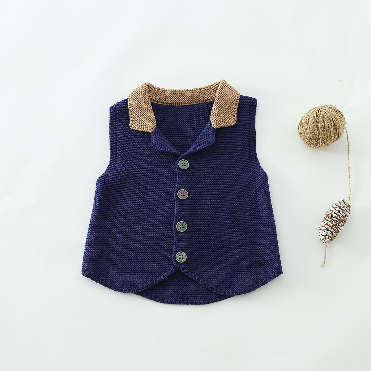 Popular baby sweater vest men's and 