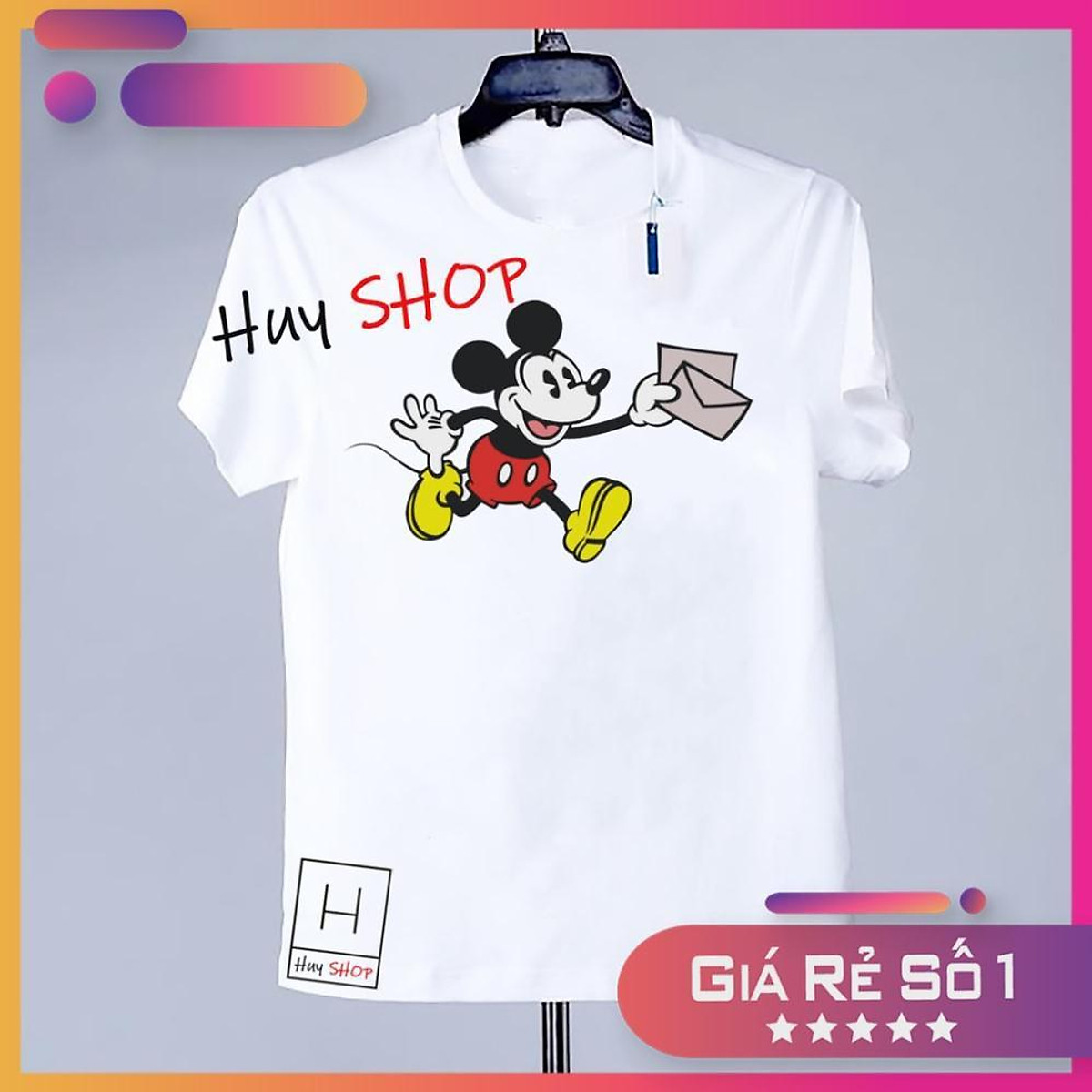 GIÁ TỐT) - [GIẢM SẬP SÀN] Áo thun Nữ Cute Chuột Mickey Dễ Thương ...