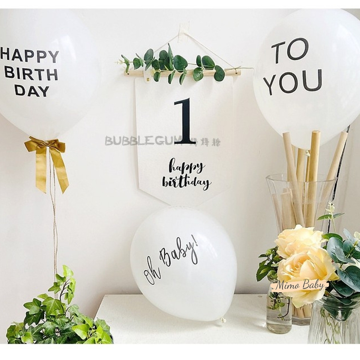 Trang trí chữ Happy Birthday  Phụ kiện sinh nhật rẻ mà bắt mắt