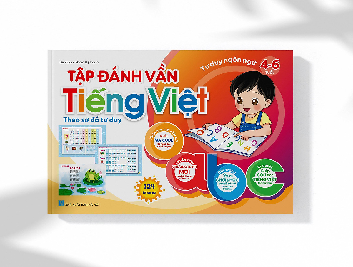 Tập đánh vần Tiếng Việt (Dành cho bé 4-6 tuổi - Phát triển tư duy ngôn ngữ)