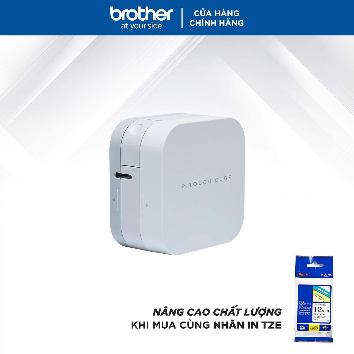 Máy in nhãn Brother PT-P300BT