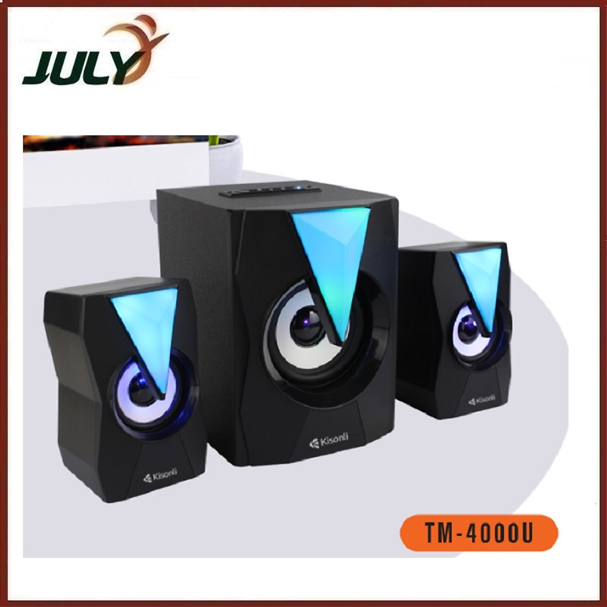 Loa 2.1 Kisonli TM-4000U Bluetooth - JL - HÀNG CHÍNH HÃNG - Loa Vi Tính