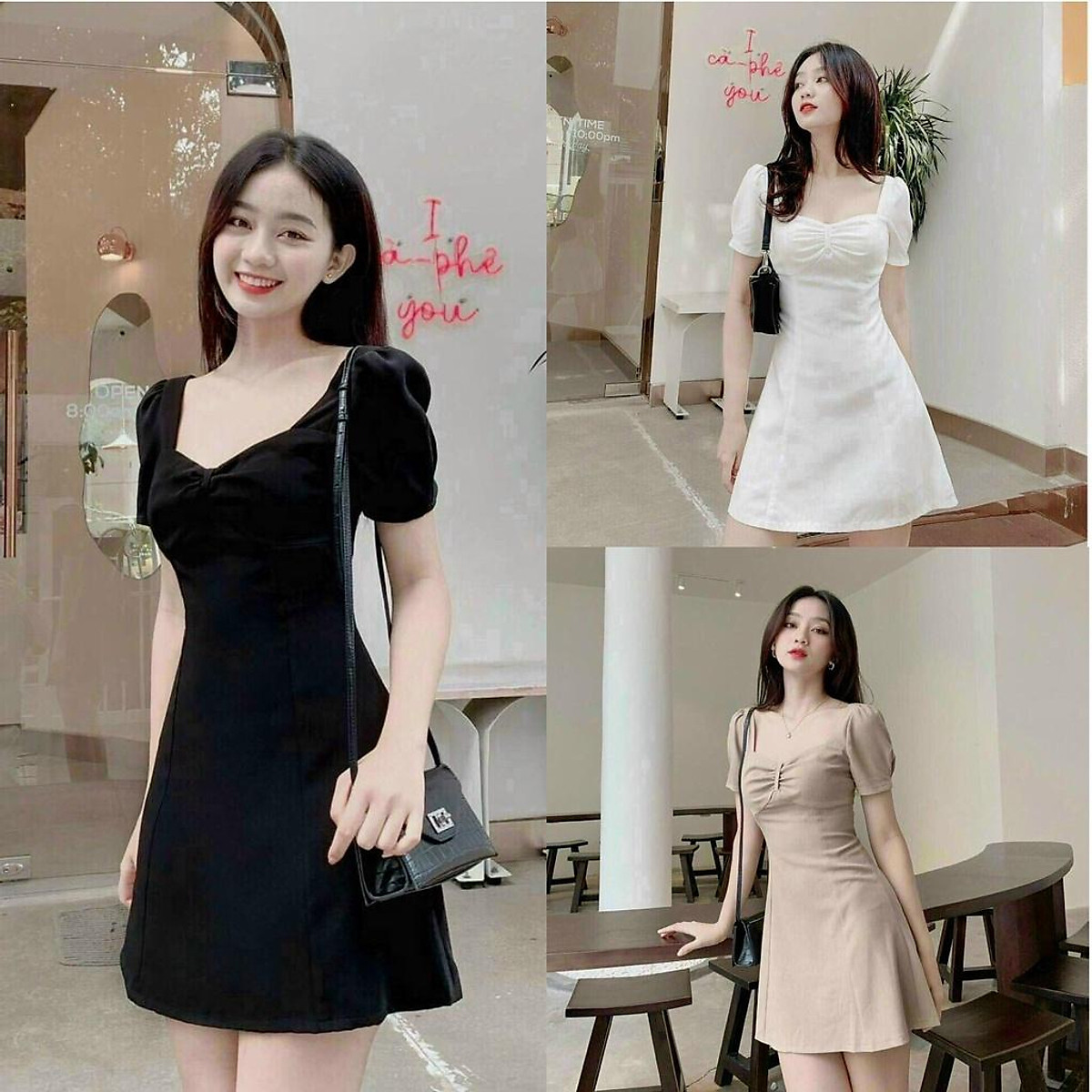 Tổng hợp 76 váy chữ a cổ vuông tuyệt vời nhất  trieuson5