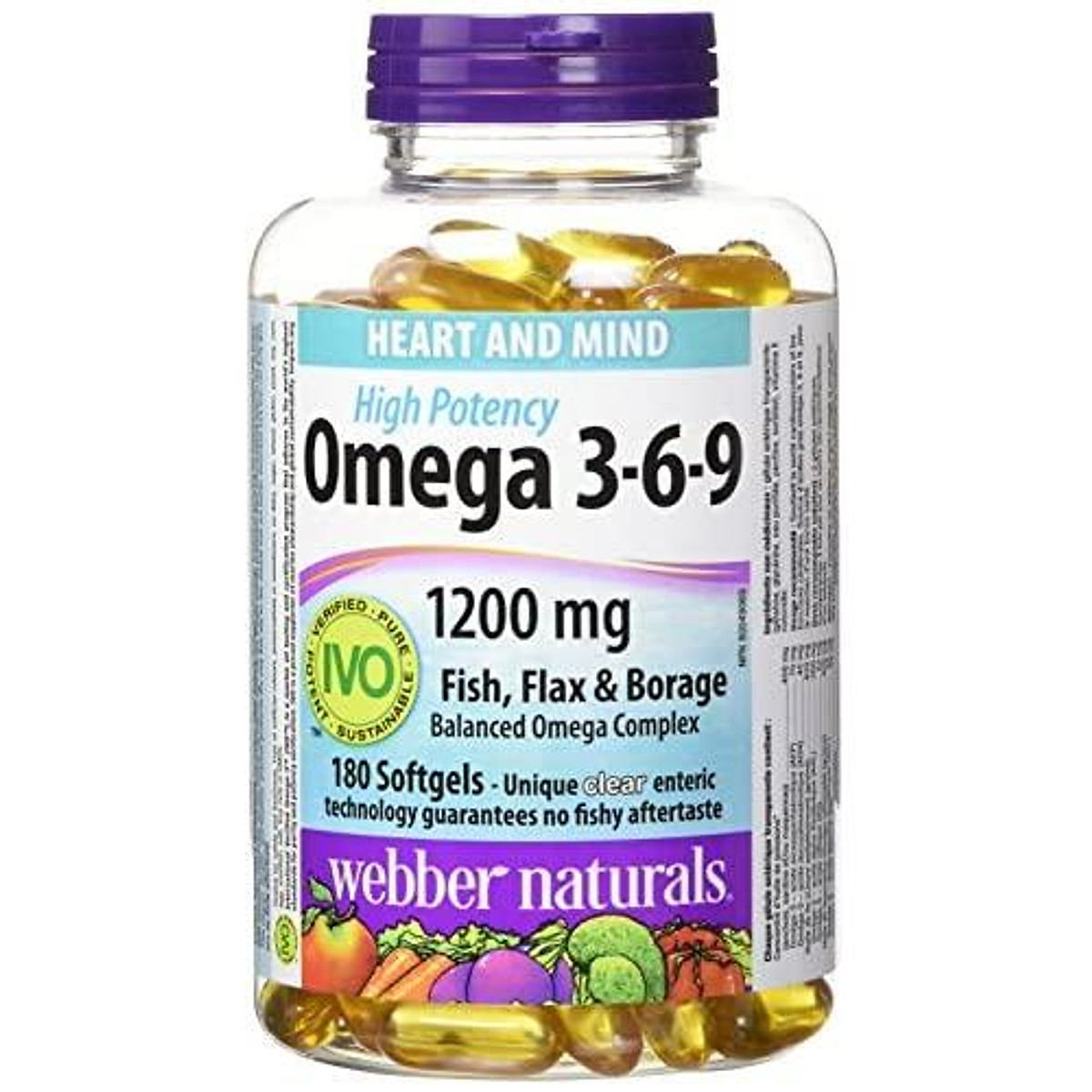 Mua ber Naturals High Potency Omega 369, 180Count