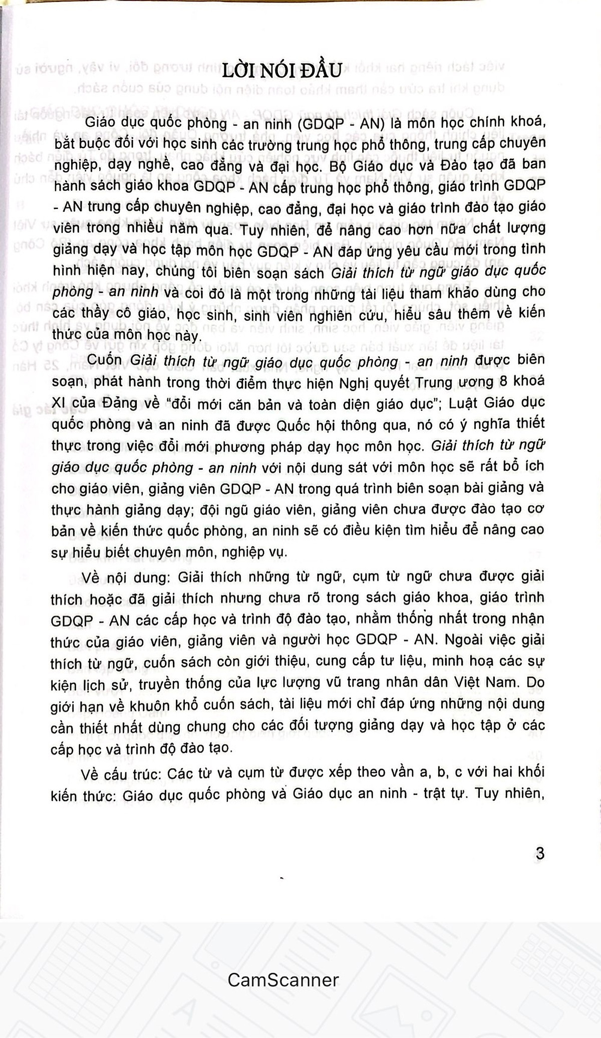 Giải Thích Từ Ngữ Giáo Dục Quốc Phòng - An Ninh ( Tài liệu tham khảo môn Giáo Dục Quốc Phòng- An Ninh dùng cho các trường THPT, TCCN, Cao Đẳng và Đại Học) 