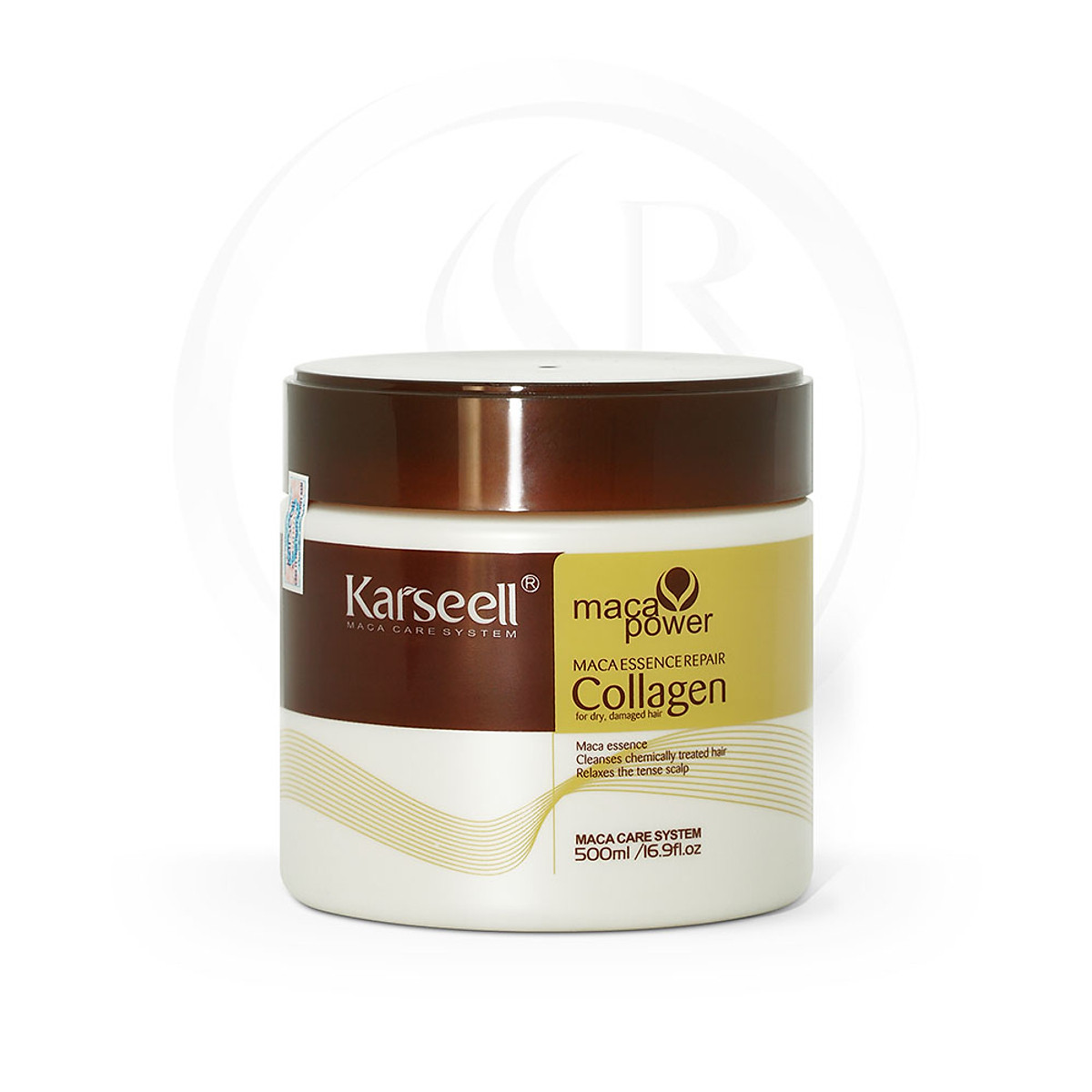 Kem Ủ Tóc Collagen Karseell Maca 500ml (Hủ)