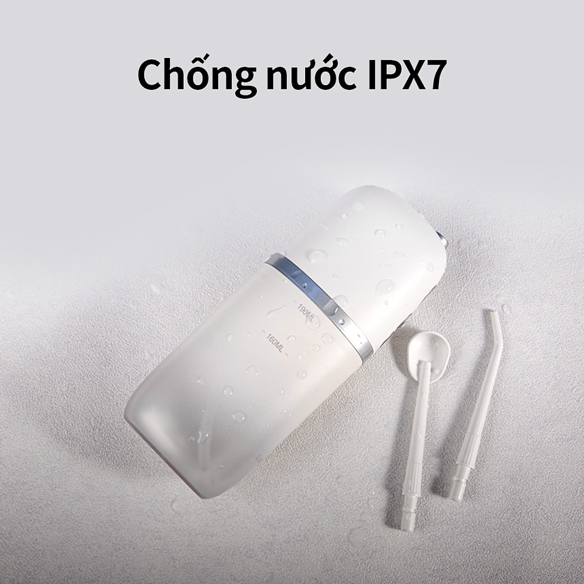 Máy tăm nước LocknLock ENR146WHT - Dung tích 190ml - Màu trắng
