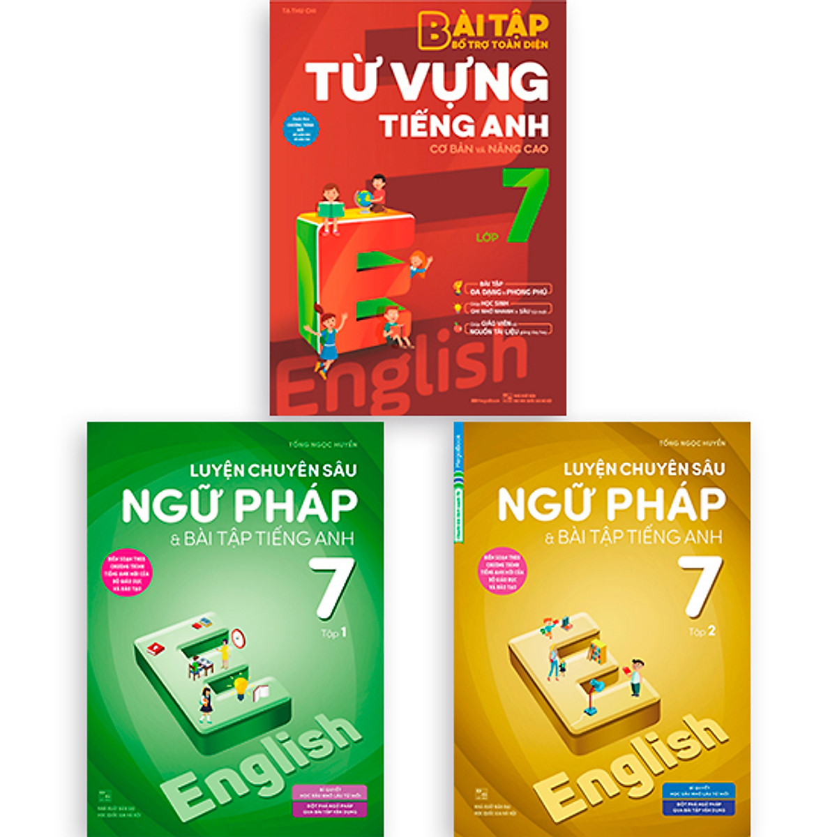 Combo Củng Cố Toàn Diện Từ Vựng Và Ngữ Pháp Tiếng Anh Lớp 7