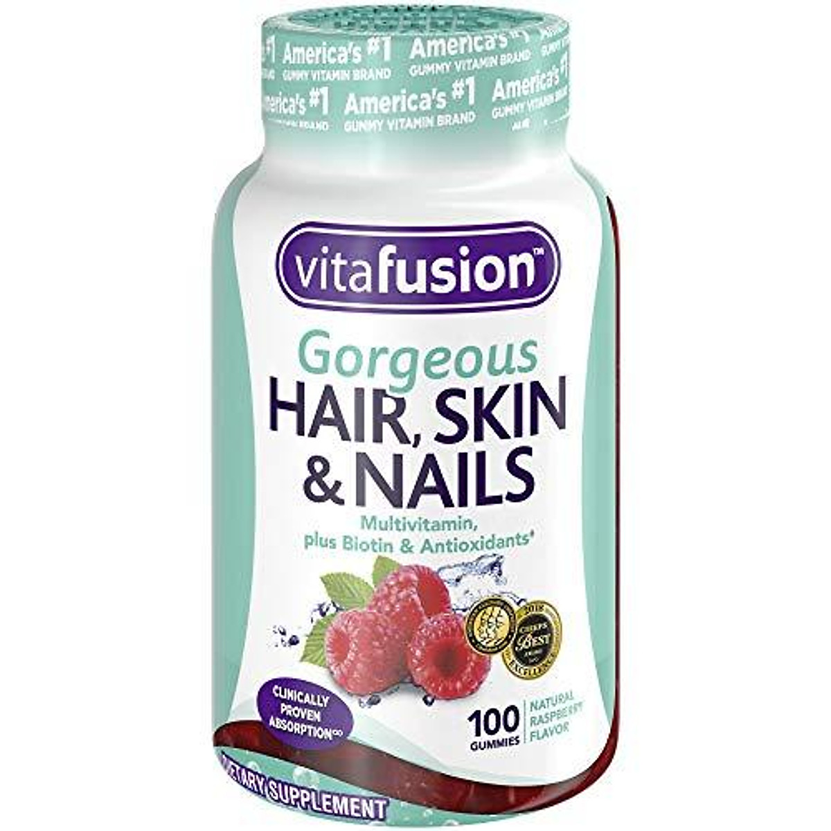 Mua Vitafusion Gorgeous Hair, Skin & Nails Multivitamin Gummy Vitamins, 100ct Mua Vitafusion Gorgeous Hair, Skin & Nails Multivitamin Gummy Vitamins, 100ct