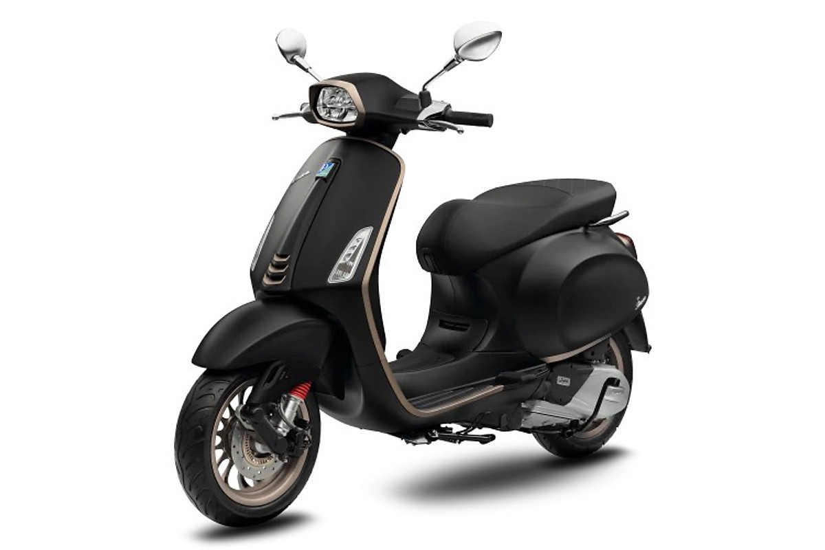 Xe Tay Ga Vespa Sprint S Tft Màu Đen Nhám Black Opaco 150 - Xe Tay Ga