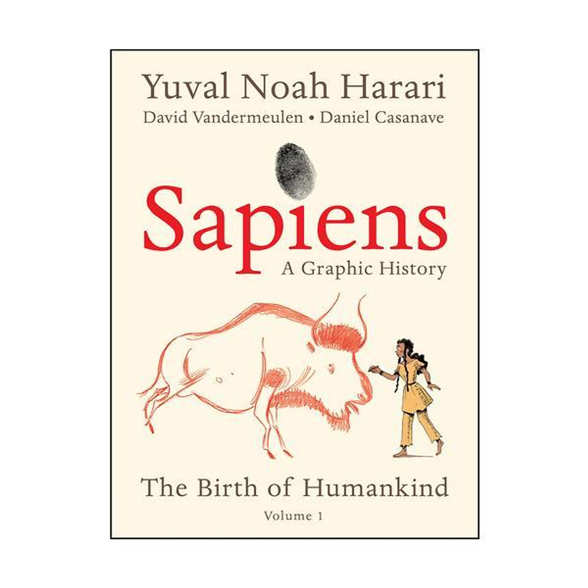 Sách - Sapiens (Graphic Edition) : A Brief History of Humankind by Yuval Noah Harari - (US Edition, paperback)