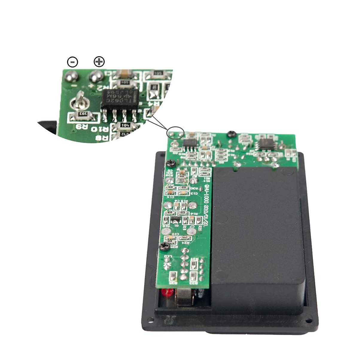 Violin Fiddle Silent EQ Pickup System with Piezo Set for Electric Violin