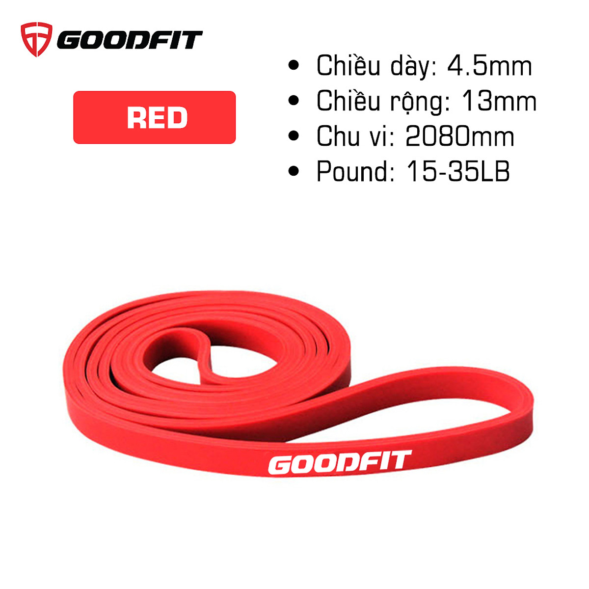 Dây tập gym, tập mông mini band GoodFit GF913MB