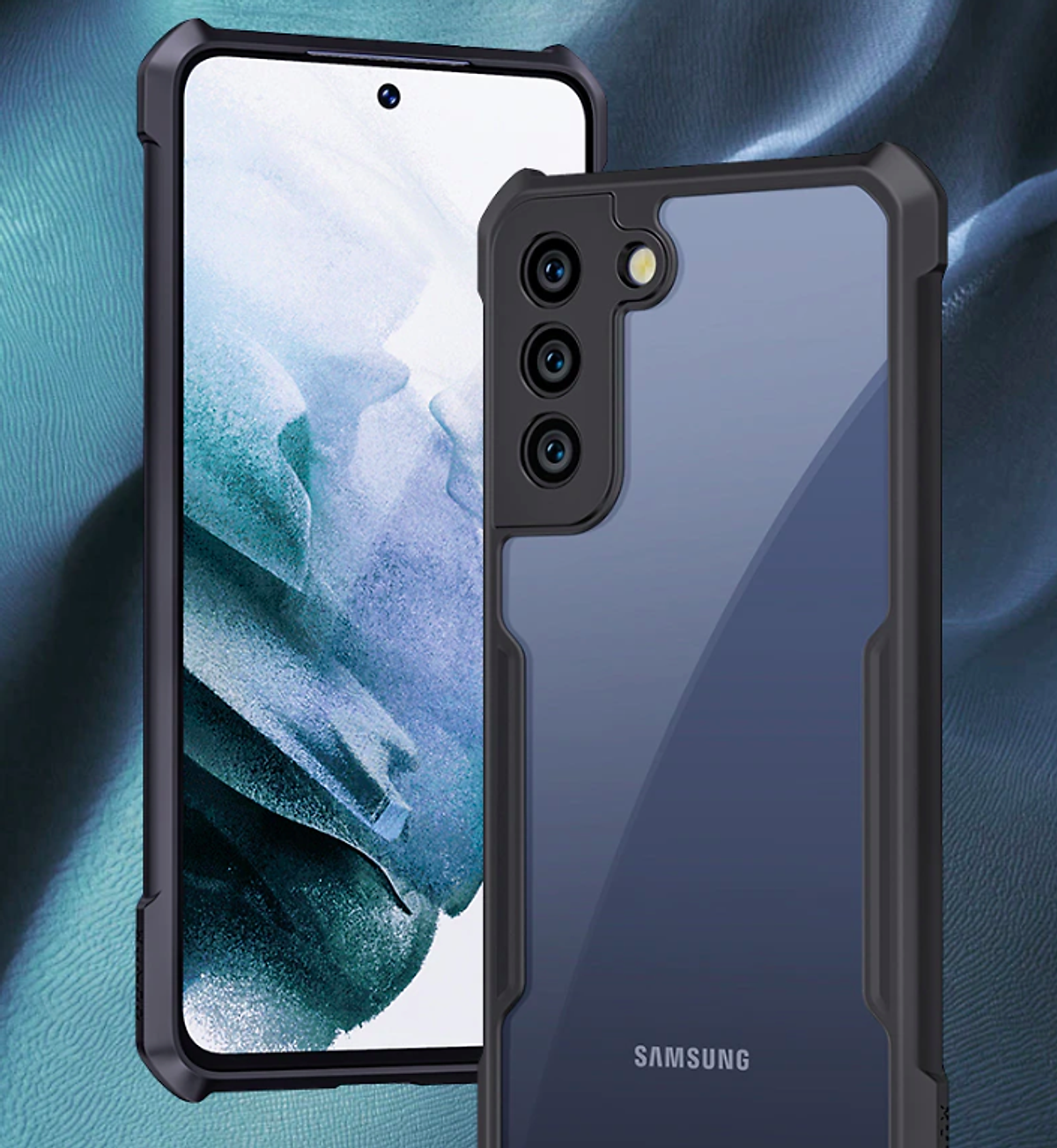 Ốp Lưng Chống Sốc Mặt Lưng Trong Suốt Bảo Vệ Cho Samsung Galaxy S21 Fe - Hàng Chính Hãng Xundd