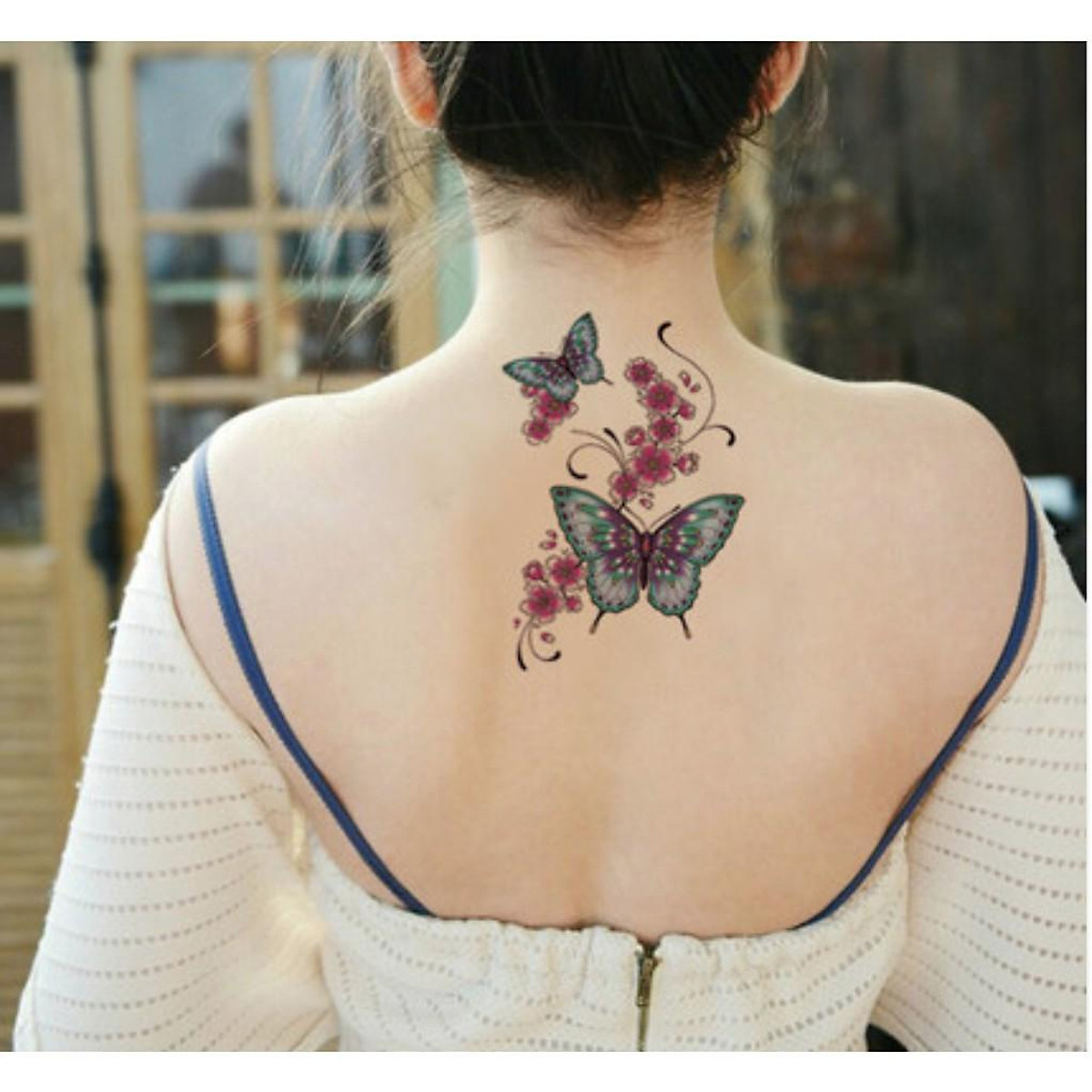 Butterfly Tattoo Stock Illustrations  19905 Butterfly Tattoo Stock  Illustrations Vectors  Clipart  Dreamstime
