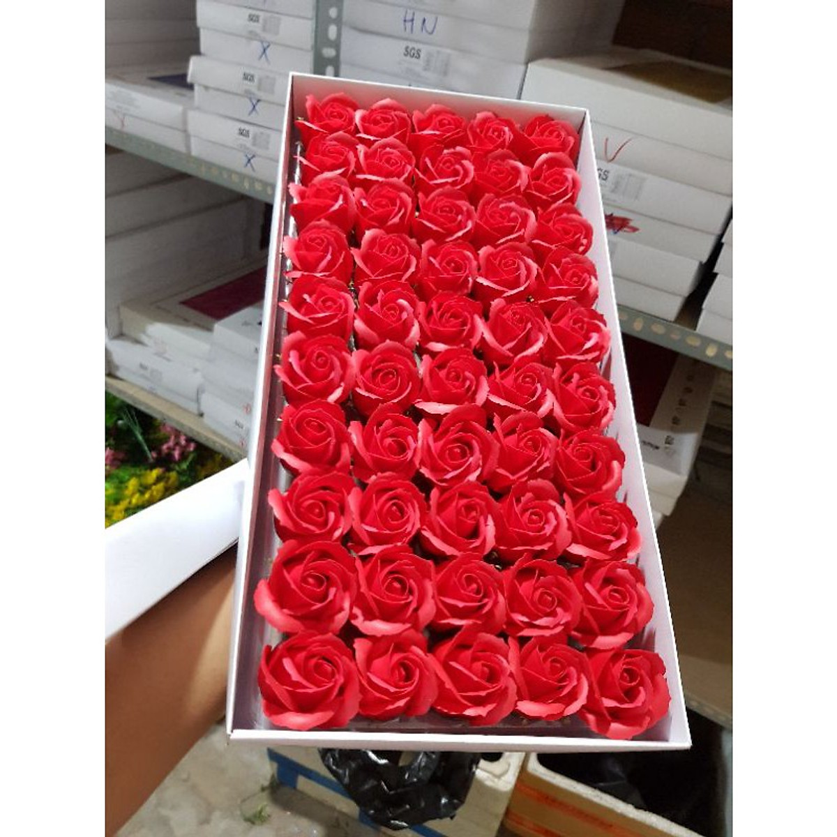 Bó hoa sáp mix kèm set túi  quà tặng sinh nhật đẹp  Hoa Sáp Hải Phòng