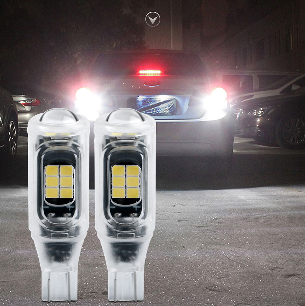 Đèn LED lùi xe hơi T15 chip 2835 Canbus T152835-15 