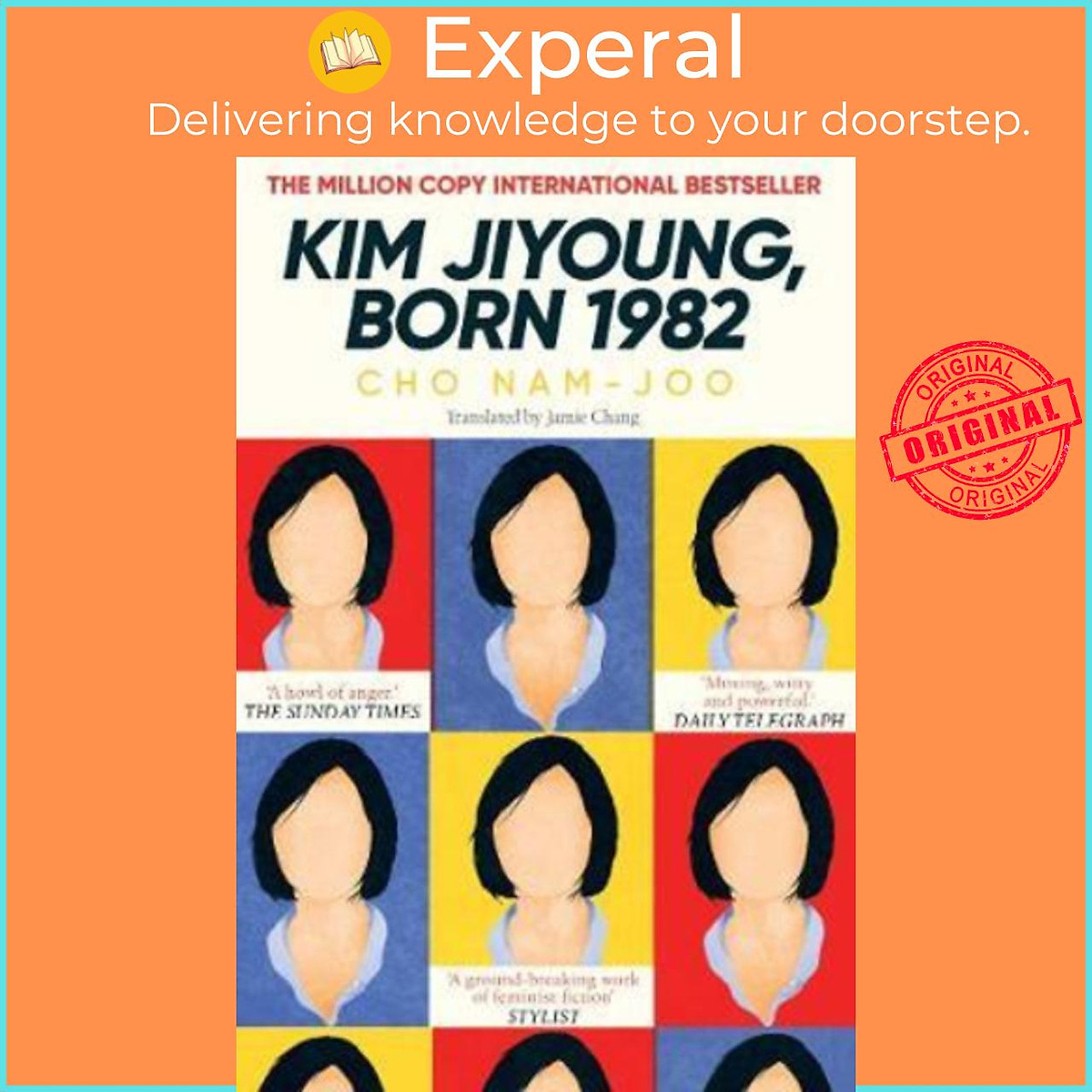 Sách - Kim Jiyoung, Born 1982 : The international bestseller by Cho Nam-Joo (UK edition, paperback)