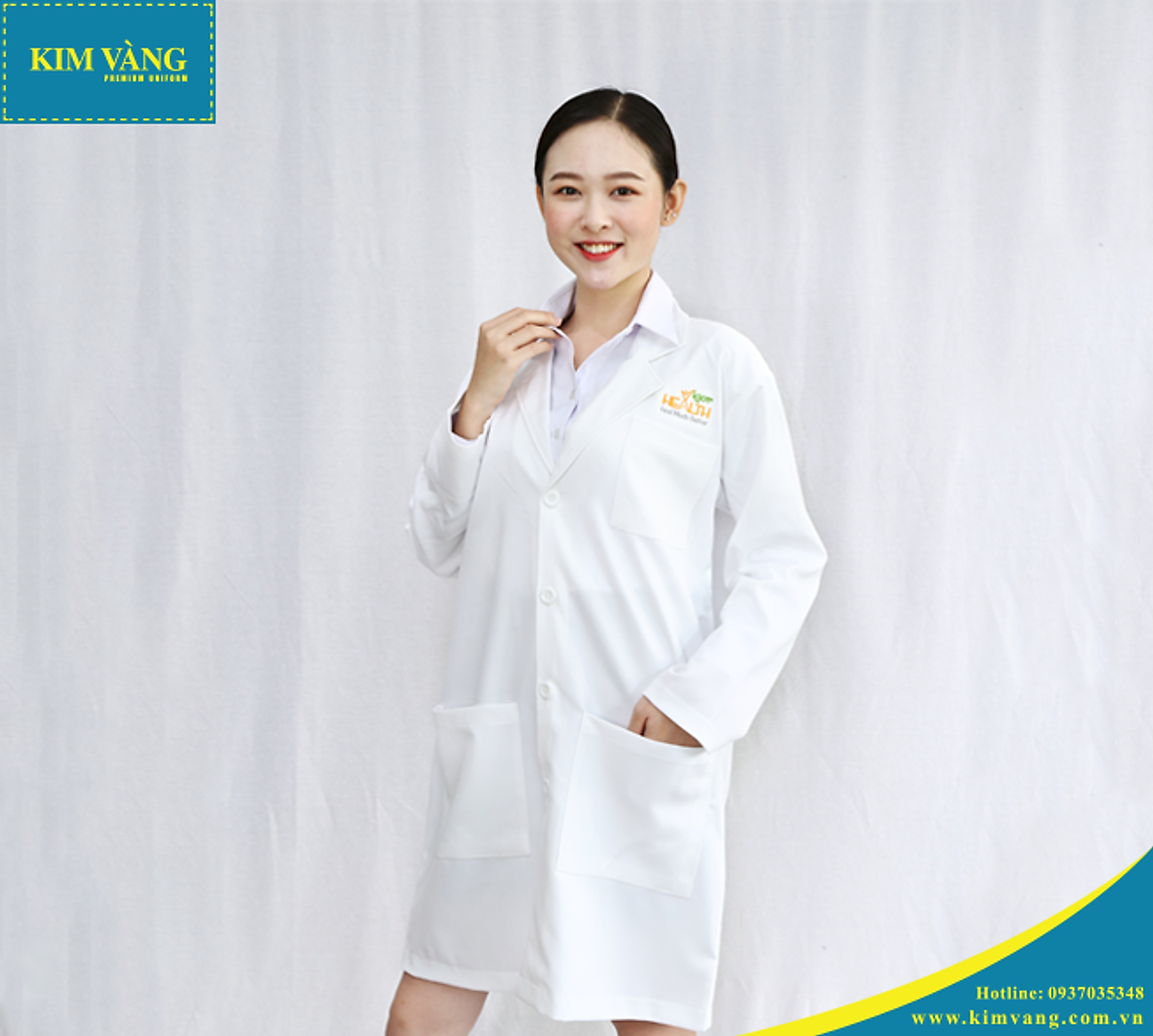 Mua Áo Blouse, Áo Dược Sĩ Mẫu 01 - Abs001 | Tiki
