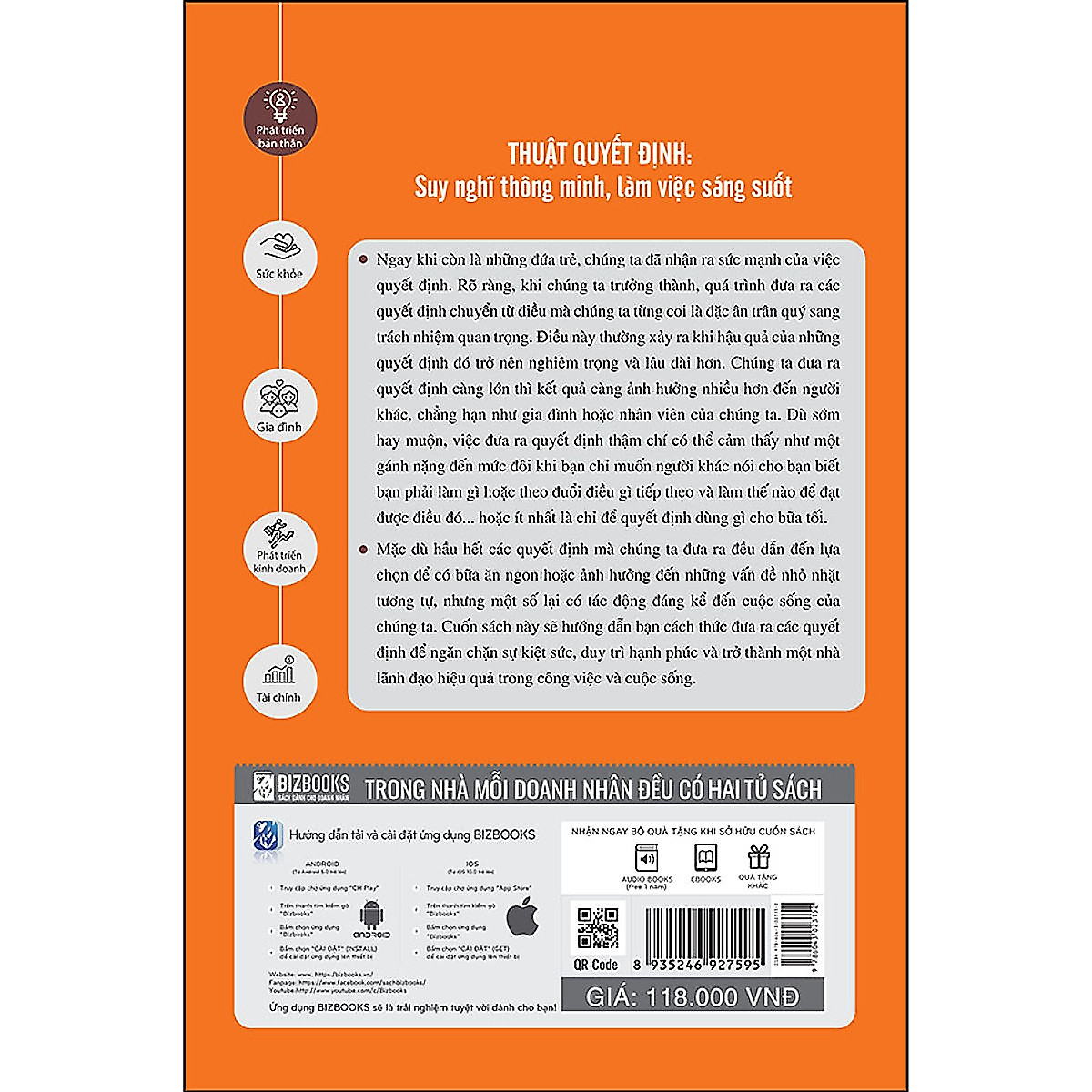 BIZBOOKS – Sách Thuật Quyết Định - Suy Nghĩ Thông Minh, Làm Việc Sáng Suốt - MinhAnBooks