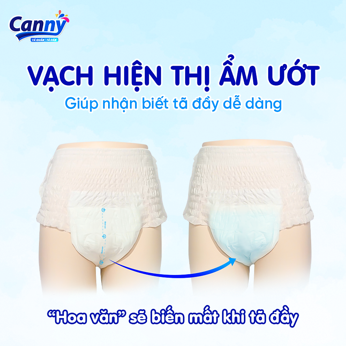 Tã/Bỉm Quần Người Lớn, Người Già Canny Siêu Mềm Mại, Siêu Thấm, Kháng Khuẩn XL7 (7 miếng)