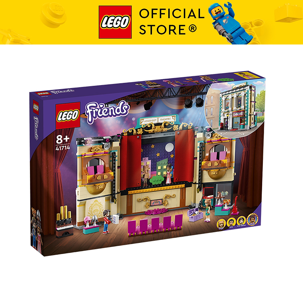 LEGO Friends 41714 Sân khấu nghệ thuật của Andrea (1154 chi tiết)