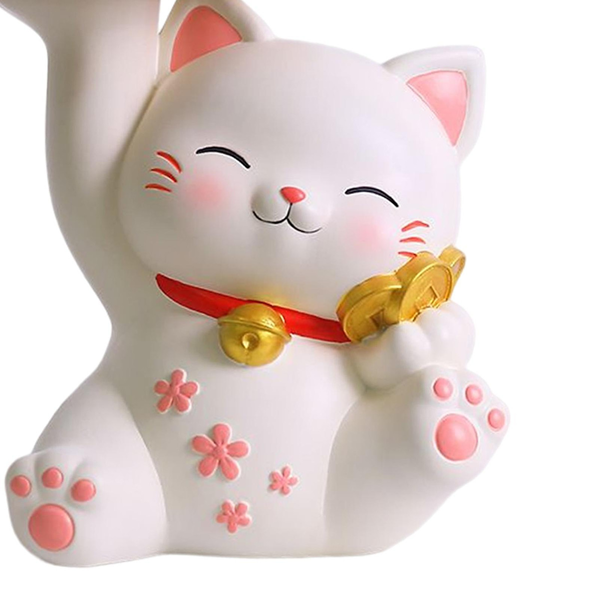 Cat Statue Storage Decor Animal Sculpture for Candy Desktop - Trang trí nhà  cửa