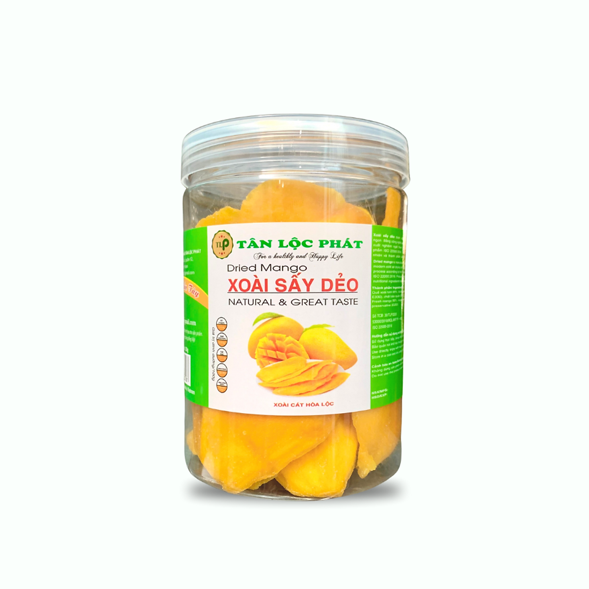 XOÀI SẤY DẺO HƯƠNG VỊ TỰ NHIÊN TỐT CHO SỨC KHỎE HIỆU TÂN LỘC PHÁT