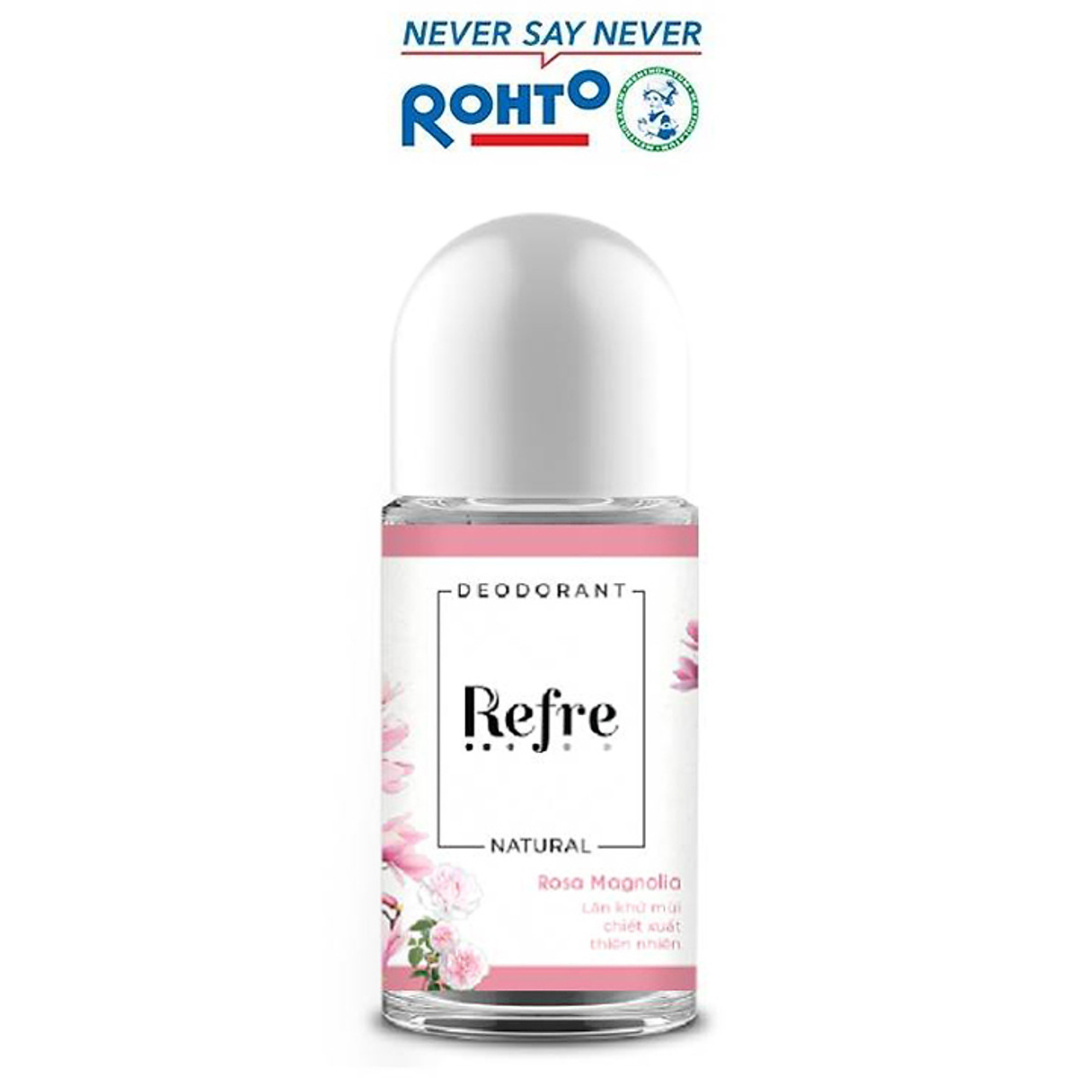 Mua Lăn khử mùi chiết xuất thiên nhiên Refre Natural Rosa Magnolia – Hồng  Mộc Lan 40ml tại Tiki Trading